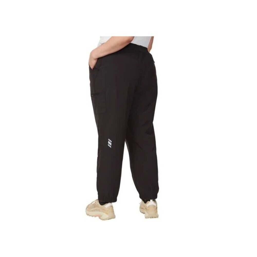 Merrell Womens Lined Jogger Pants Large Black Outdoor Fleece Comfort Fit Hiking - Picture 4 of 4